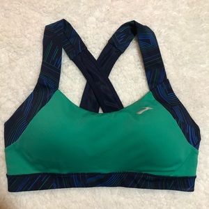 Brooks Uplift cross back sports bra 36 C/D